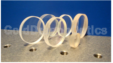 CaF2 Plano-concave Spherical Lenses